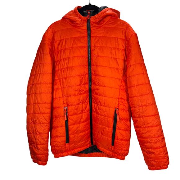 Sandia Peak Mountain Co Puffer Jacket Orange 20/XL Youth Quilted Insulated - Picture 2 of 9